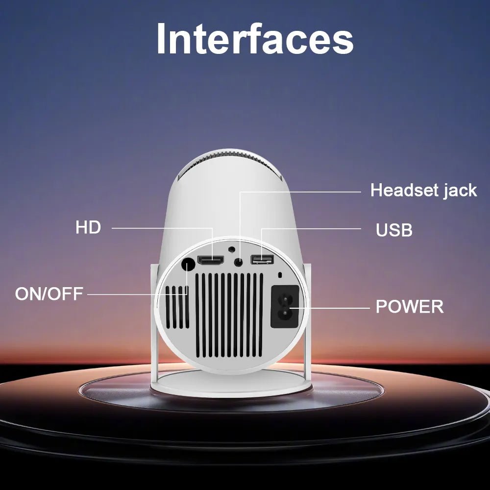 Cozy Night Movie Projector