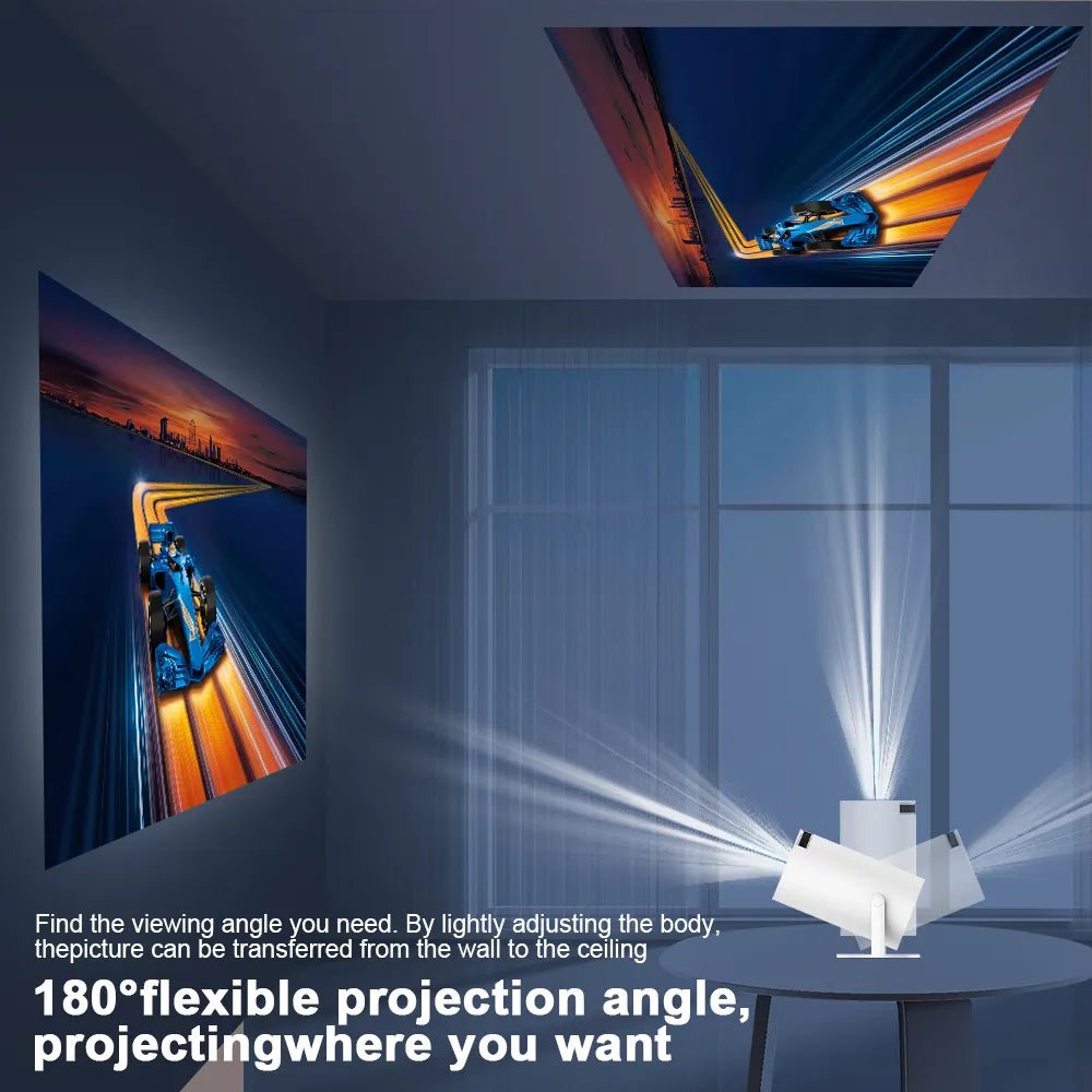 Cozy Night Movie Projector